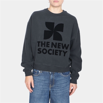 The New Society Logo Sweatshirt Moonless Night